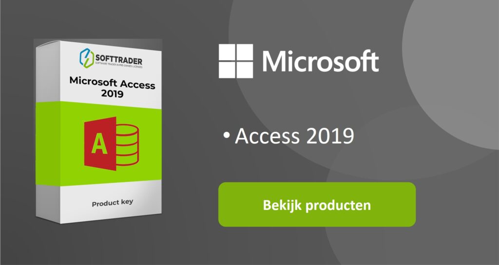 Access 2019 kopen